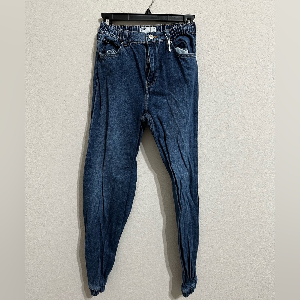Bershka denim joggers size 2